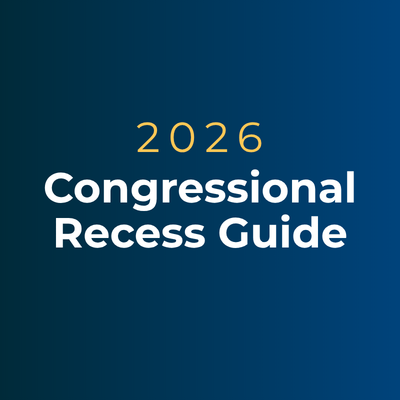 2026 Congressional Recess Guide